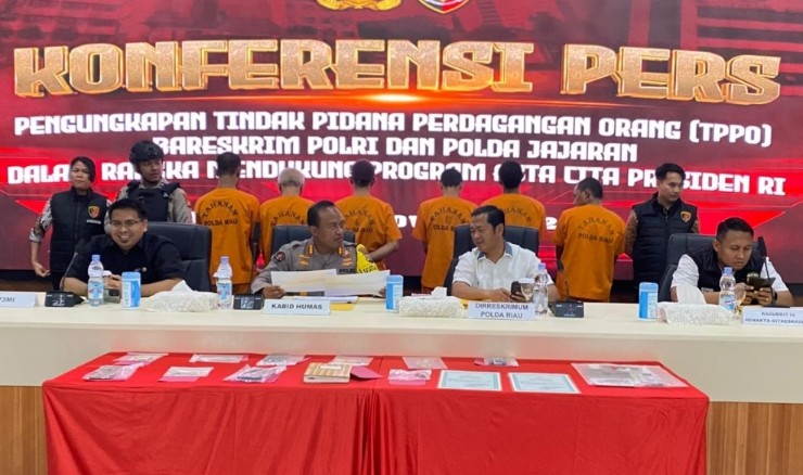 Ditreskrimum Polda Riau berhasil mengungkap 16 kasus (foto/ist)