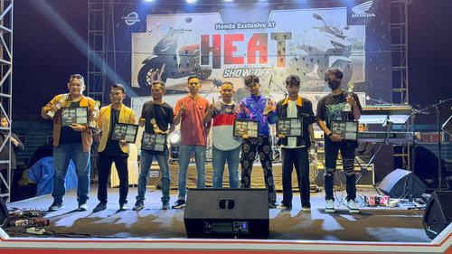 Honda Exclusive AT HEAT Sukses Meriahkan Tembilahan dengan Promo DP Ringan dan Cashback Jutaan