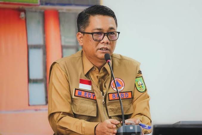 Kepala Badan Penanggulangan Bencana Daerah dan Pemadam Kebakaran (BPBD Damkar) Riau, M Edy Afrizal (foto/int)