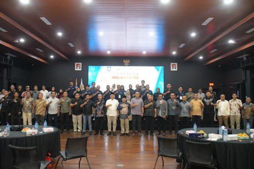 Konferwil III AMSI NTB resmi dibuka, ini tantangan media siber di era kecerdasan buatan.(foto: istimewa)