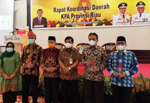 KPA Siak Terima Penghargaan dari Kemendagri