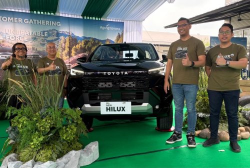 Agung Toyota Pekanbaru hadirkan New Toyota Hilux, belum lama ini. Foto Ist