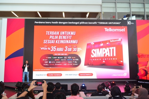 Telkomsel merayakan 30 tahun inovasinya dengan meluncurkan evolusi brand SIMPATI. (Foto: Istimewa)