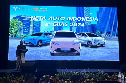 NETA Indonesia hadir di GIIAS 2024 dengan konsep Tech For All.(foto: istimewa)