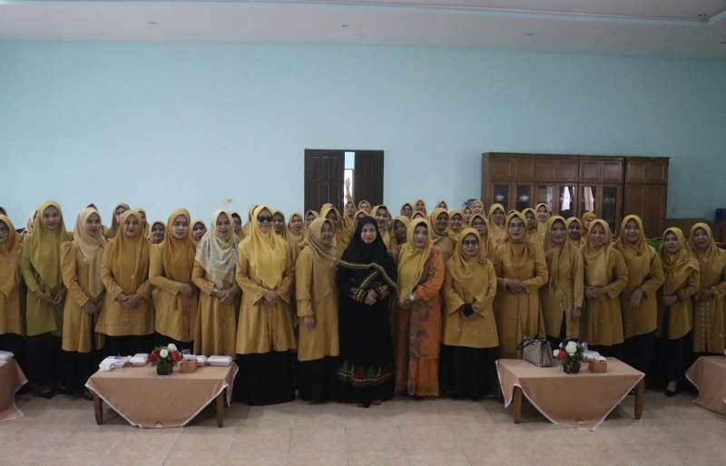 Dharma Wanita Persatuan Inhil gelar Maulid Nabi Muhammad SAW (foto/ayendra)