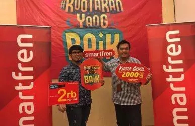 Worry free “Super 4G Unlimited” paket internet kuota tanpa batas dari Smartfren.