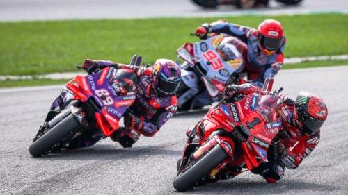 PErebutan gelar juara dunia MotoGP 2024 di MotoGP Barcelona 2024.(foto: int)