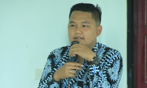 Aktivis Himpunan Pelajar Mahasiswa Rohil, Saiful Anwar.(foto: istimewa)