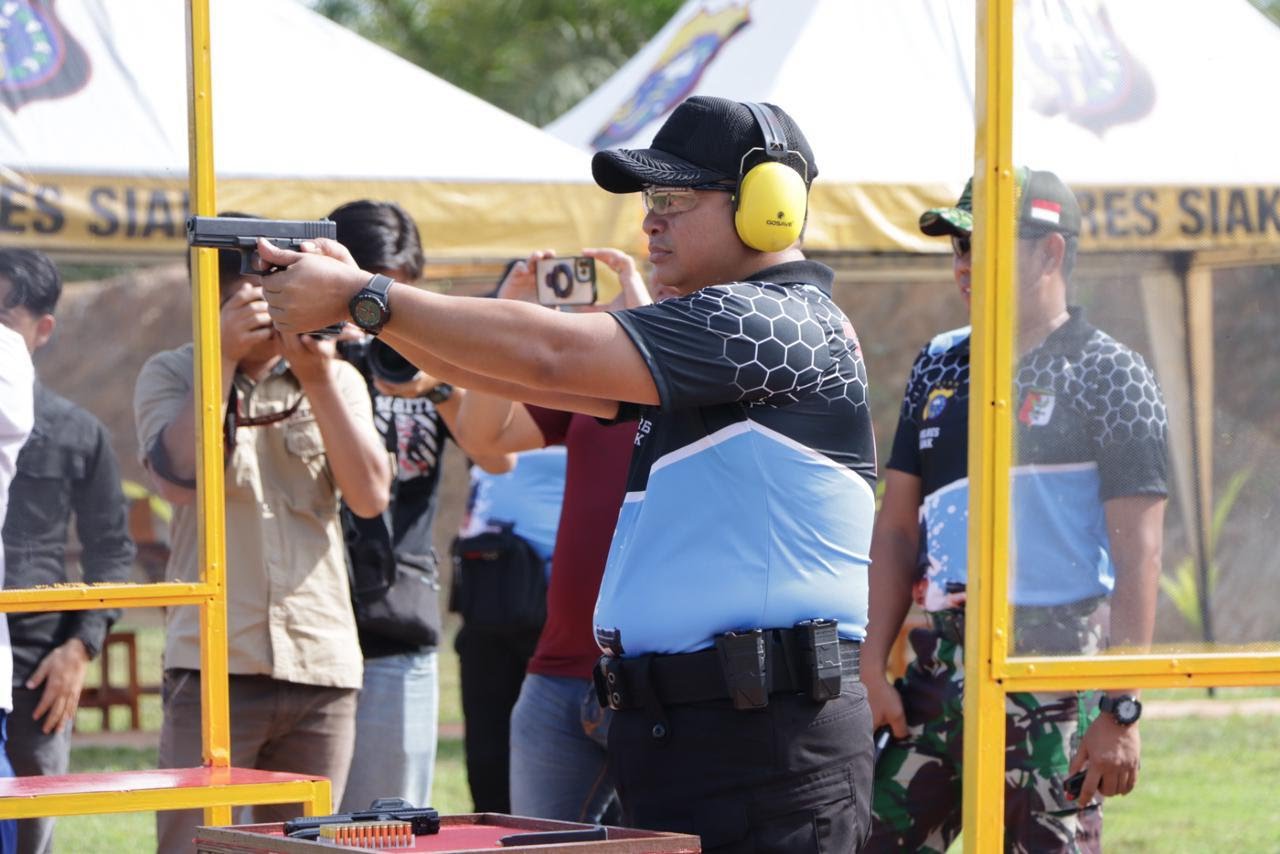 Polres Siak gelar lomba menembak (foto/int)