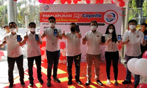 CDN Riau Go Digital, Aplikasi My Capella Hadir Mudahkan Konsumen Dapat Layanan Honda