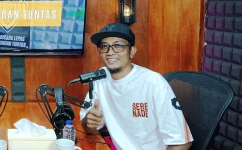 Khairul, Jurnalis lokal Inhil.(foto: yendra/halloriau.com)