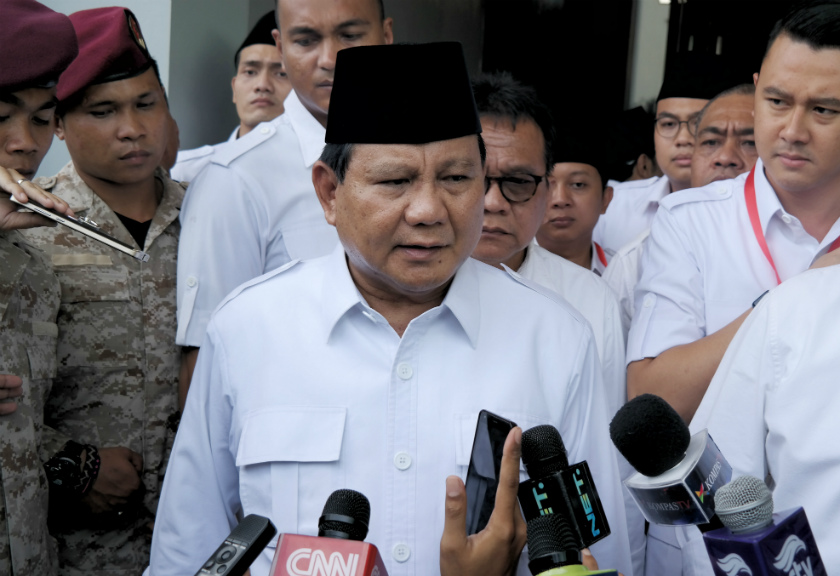 Ketum Gerindra Prabowo Subianto