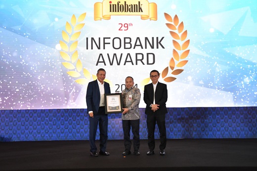 BRK Syariah Raih Penghargaan Infobank Award 2024 (foto/ist)