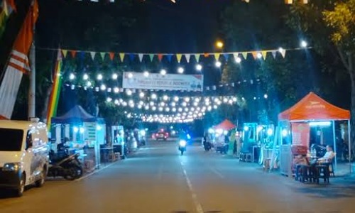 Madani Street Food di Jalan Cut Nyak Dien Pekanbaru.(foto: int)