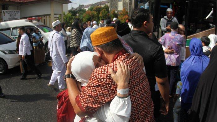 Seluruh jemaah haji asal Pekanbaru sudha kembali (foto/tribunpku)