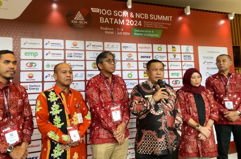 Pj Gubri, SF Hariyanto saat menghadiri IOG SCM & NCB Summit 2024, di Batam (foto/Yuni)