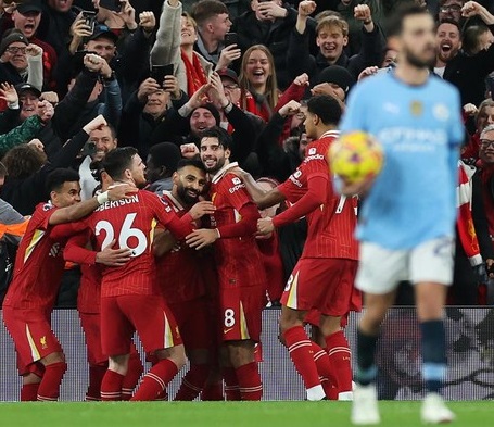 Liverpool menang 2-0 atas Manchester City di pekan ke-13 Liga Inggris 2024/2025, Minggu (1/12/2024).
