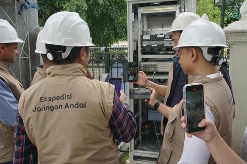 Indosat mencatat lonjakan trafik data sebesar 21 persen selama Idulfitri 1446 H. (Foto: Istimewa)