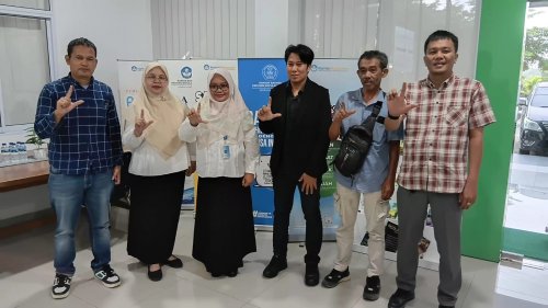 AMSI Kepri dan Kantor Bahasa Kepri siap menjalin kerja sama perkuat literasi di era digital (foto/ist)