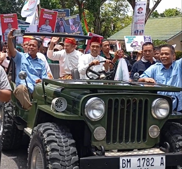 UAS becomes the driver and takes Abdul Wahid-SF Hariyanto directly.
