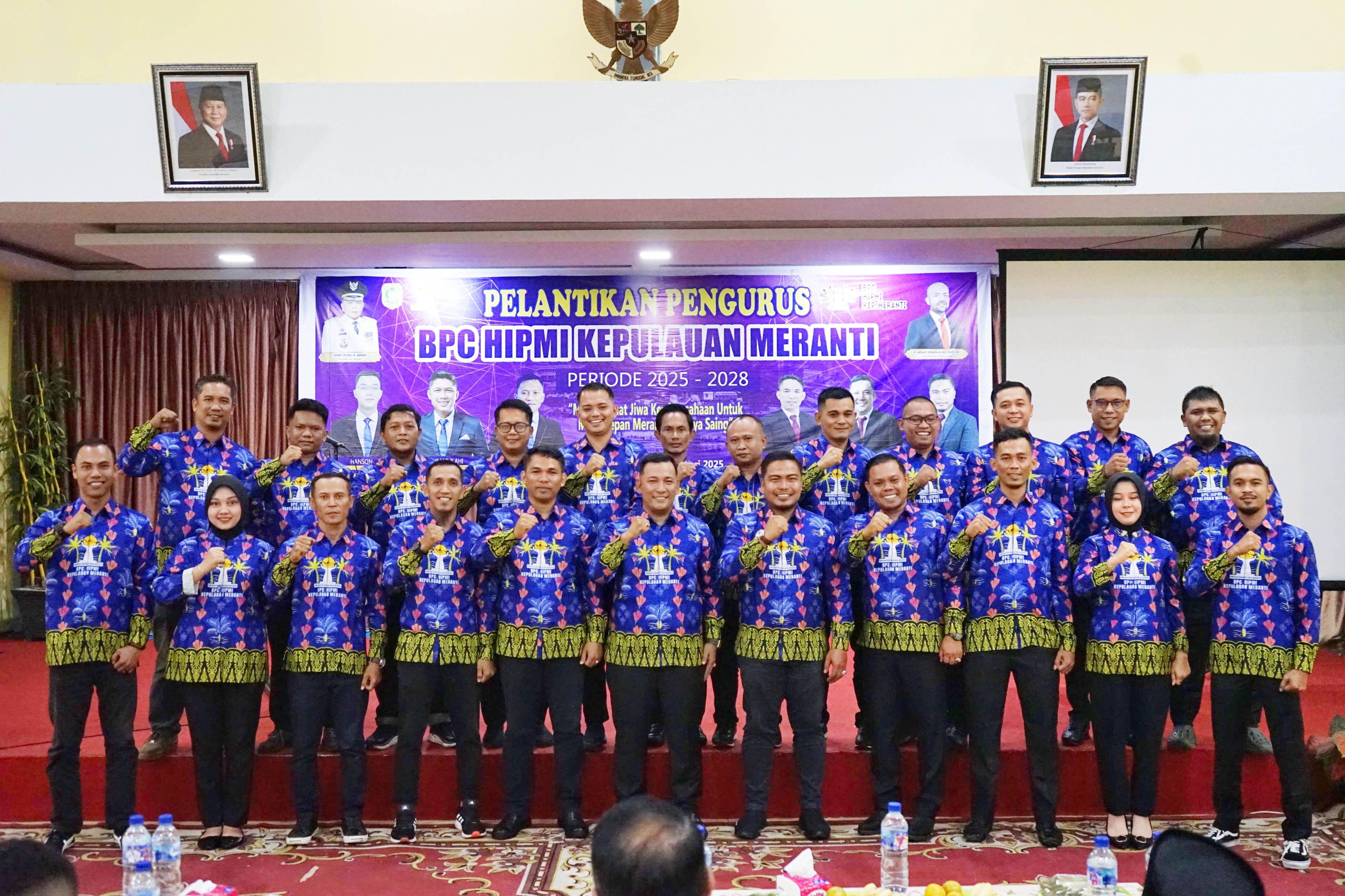 Pengurus Cabang (BPC) Himpunan Pengusaha Muda Indonesia (HIPMI) Kabupaten Kepulauan Meranti periode 2025-2028