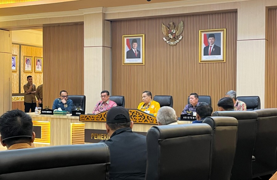 SF Hariyanto tegaskan tak mengetahui apapun soal kasus OTT Gubri Abdul Wahid (foto/Yuni)