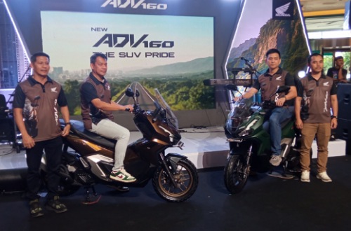 The SUV Pride New Honda ADV160 Resmi Meluncur di Riau, Kini Pakai Fitur RoadSync