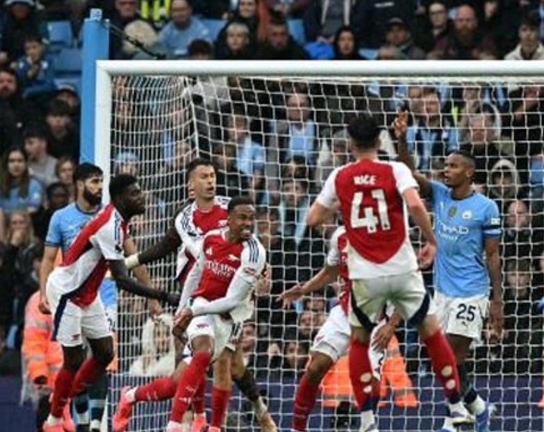 Manchester City vs Arsenal.