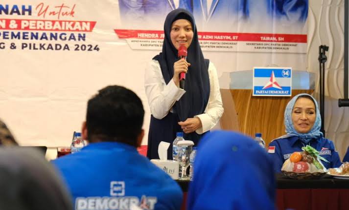 Sulastri maju sebagai Bacaleg DPR RI dari Demokrat.(foto: int)