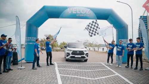 Veloz Hybrid kini diuji menembus pelosok Sulawesi nonstop 40 hari.(foto: istimewa)