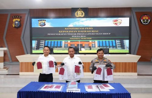 PT Musim Mas Tersangka Perusak 29 Ribu Hektare Hutan Pelalawan.(foto: int)