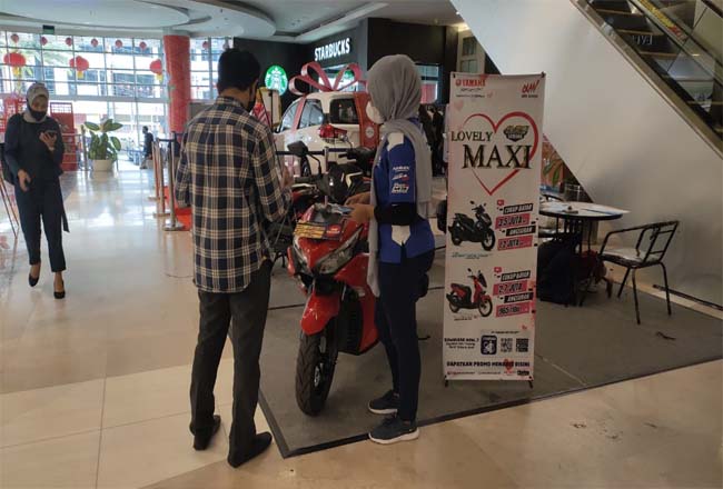 Aerox Exhibition di Mal Ciputra, Dapatkan Promo Menarik di Sini