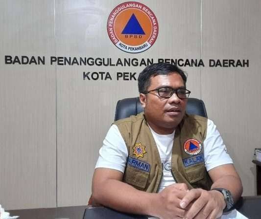 Kepala BPBD Kota Pekanbaru Zarman Chandra (foto/int)