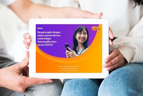 Pelanggan Indosat Ooredoo dapat menikmati kursus pelatihan gratis berkualitas tinggi dan terjangkau di layanan mobile learning Funzi untuk mempelajari keterampilan penting yang diperlukan dalam membantu kemajuan karir mereka.