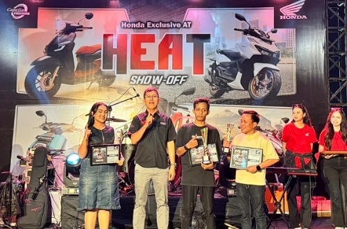 Honda Heat Show-Off Bagan Batu Meriah, CDN Riau Hadirkan Hiburan dan Promo Spesial