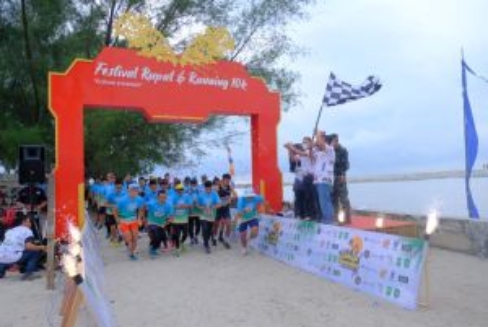 Festival Rupat 2021 dan Running 10 K di Pulau Rupat. 