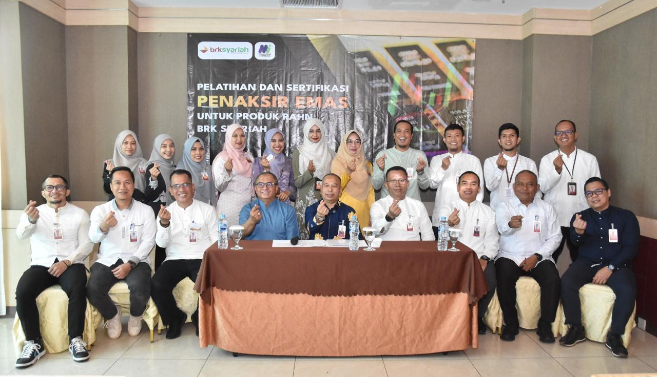 BRK Syariah gelar pelatihan Penaksir Emas Batch II untuk Wilayah Kepulauan Riau di Nagoya Hill Hotel, Batam (foto/ist)