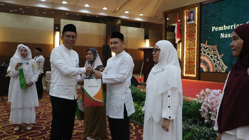 Bank Riau Kepri (BRK) Syariah memperkuat layanan kepada calon jemaah haji riau. (Foto: Sri Wahyuni)