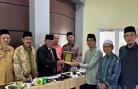Perkuat kolaborasi BPMR An-Nur kunjungi MUI Riau (foto/ist)