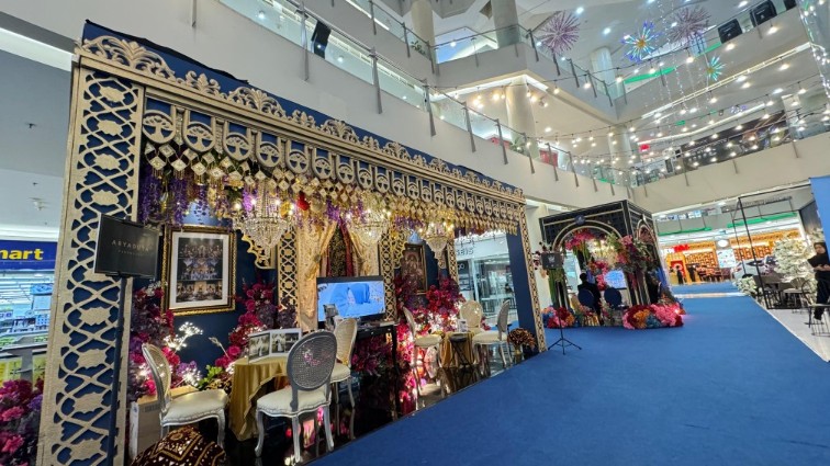 Paket nikah ditawarkan Aryaduta Hotel Pekanbaru dalam Wedding Expo di Mall Ciputra Seraya (foto/Mimi)