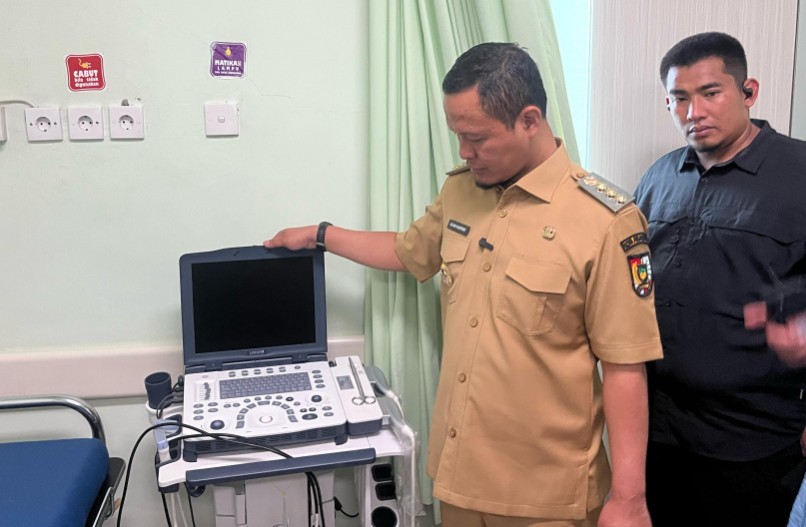 Walikota Pekanbaru, Agung Nugroho, melakukan Sidak RSD Madani (foto/dini)