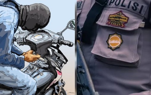 Pelajar SMP nekat curi motor di rumah polisi (foto/ilustrasi)