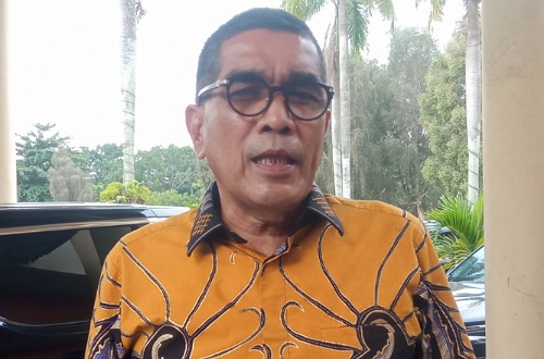 Sekretaris DPD Golkar Riau, Parisman Ihwan.(foto: barkah/halloriau.com)