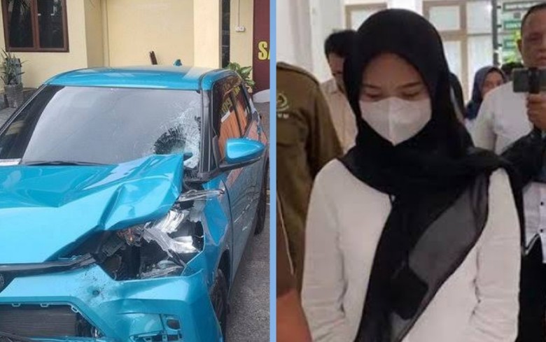 Marisa Putri penabrak IRT hingga meninggal di Pekanbaru divonis 8 tahun penjara (foto/int)