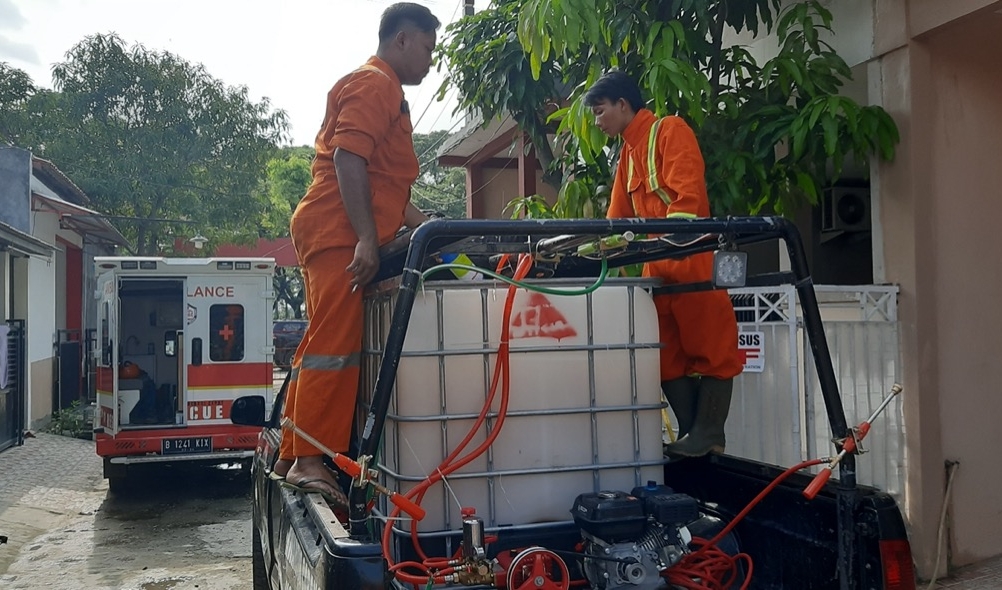 SCRC Cegah Penyebaran Covid-19 Lewat Donasi dan Penyemprotan Disinfektan