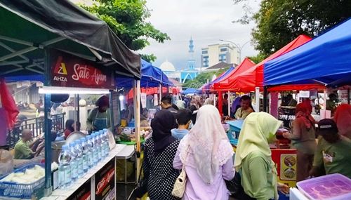 Pasar ramadan di Pekanbaru.(ilustrasi/int)