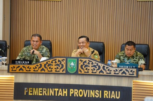 Plt Gubernur Riau, SF Hariyanto.(foto: mcr)