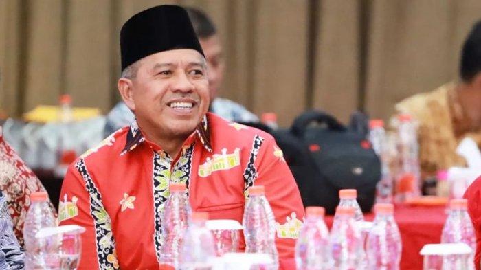 Bupati Siak, Alfedri akan kembali maju di Pilkada Siak 2024.(foto: tribunpekanbaru.com)