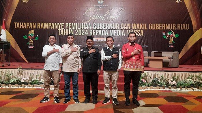 KPU Riau tegaskan aturan ketat kampanye dan survei dalam Pilkada 2024 (foto/tribunpekanbaru)