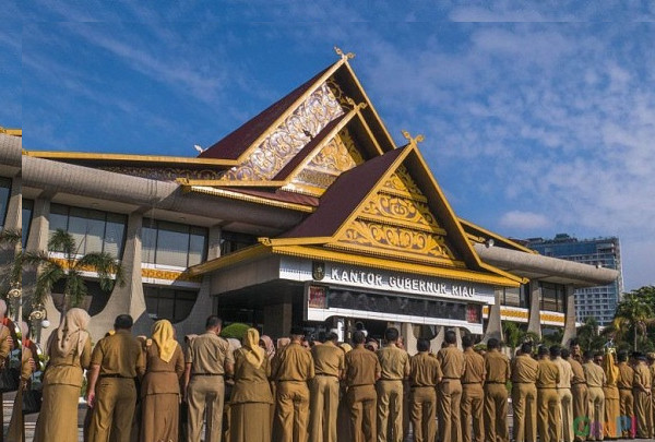 Kantor Gubernur Riau.(ilustrasi/int)